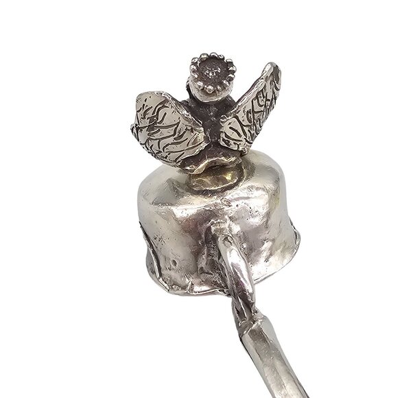 Metal Morphosis Candle Snuffer Angel By Kaycee Binns 8" Detailed Handcrafted USA - Picture 14 of 16
